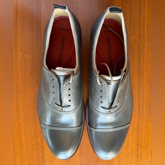 Johnston & Murphy Clayton Cap Toe Oxfords - Size 10.5 M - Picture 2 of 3